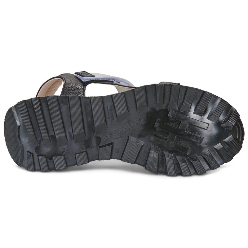 Hispanitas AMBAR Black Wedge Sandals Women - 7