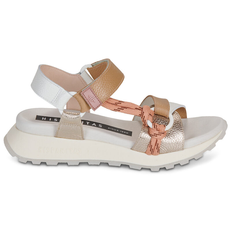 Hispanitas AMBAR Mehrfarbige Keilabsatz-Sandalen Damen - 2