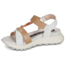 Hispanitas AMBAR Mehrfarbige Keilabsatz-Sandalen Damen - 4