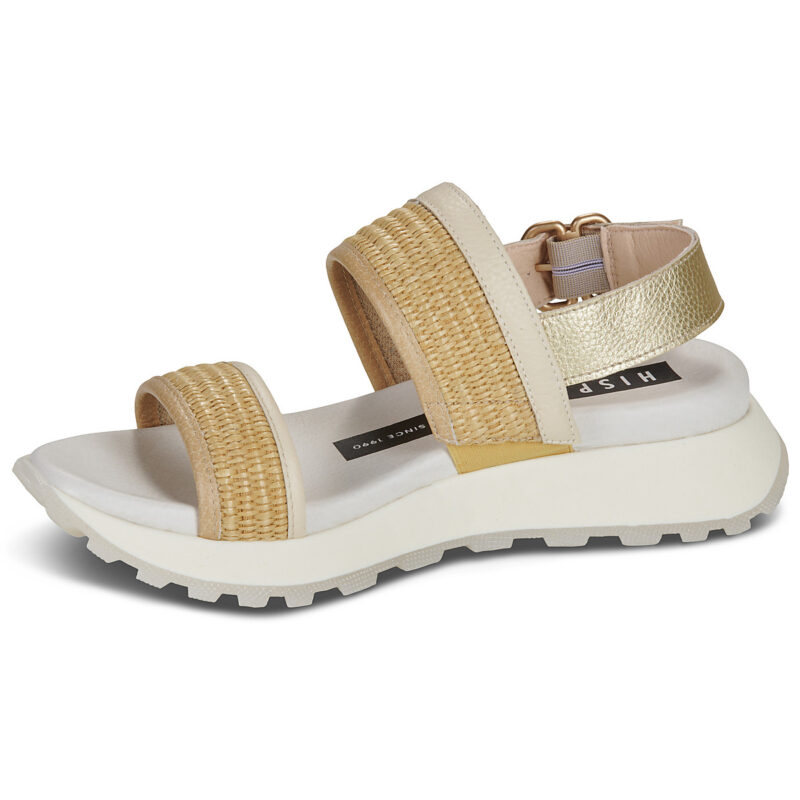 Hispanitas AMBAR RCV264714 Beige Sandali con zeppa Donna - 4