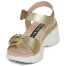 Hispanitas CEDRO HV264798 Oro Sandali con zeppa Donna - 3