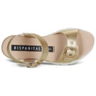 Hispanitas CEDRO HV264798 Oro Sandali con zeppa Donna - 6