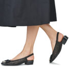 Hispanitas AZUCENA Schwarze Ballerinas Damen - 8
