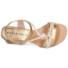Hispanitas ORQUIDEA HV264635 Oro Sandali con tacco Donna - 6