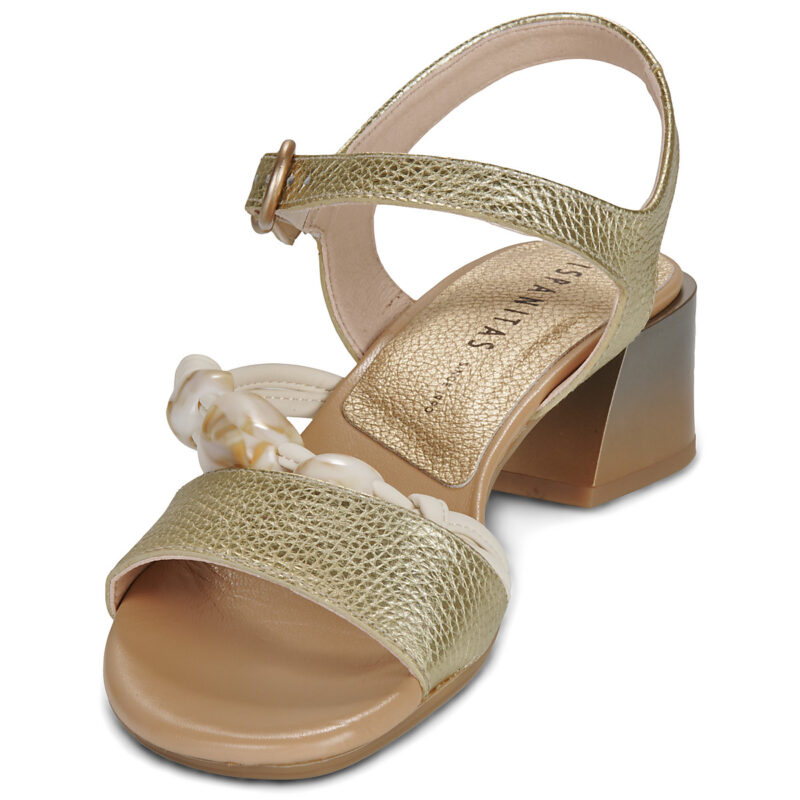 Hispanitas TULIPAN Oro Sandali con tacco Donna - 3