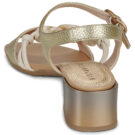 Hispanitas TULIPAN Oro Sandali con tacco Donna - 5