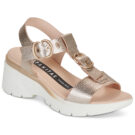 Hispanitas CEDRO HV264799 Oro Sandali con zeppa Donna - 1