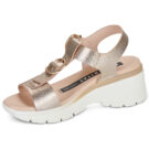 Hispanitas CEDRO HV264799 Oro Sandali con zeppa Donna - 4