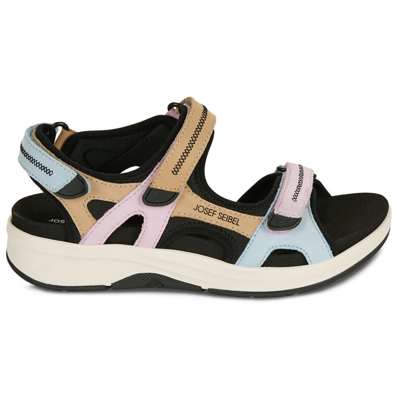 Josef Seibel ESTELLE 02 Mehrfarbige, niedrige Sandalen f&uuml;r Damen - Gr&ouml;&szlig;e 2