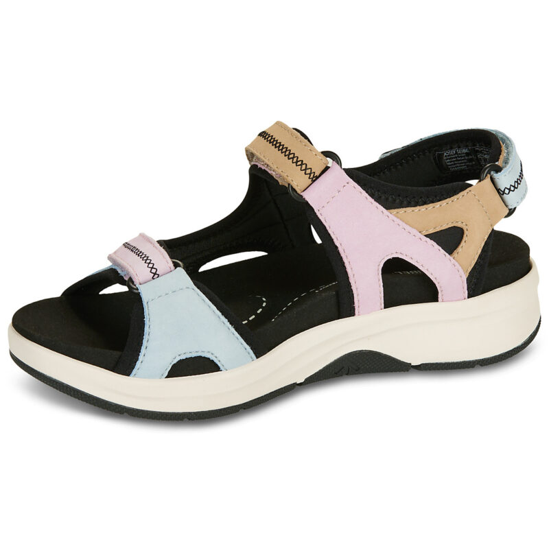 Josef Seibel ESTELLE 02 Mehrfarbige, niedrige Sandalen f&uuml;r Damen - Gr&ouml;&szlig;e 4