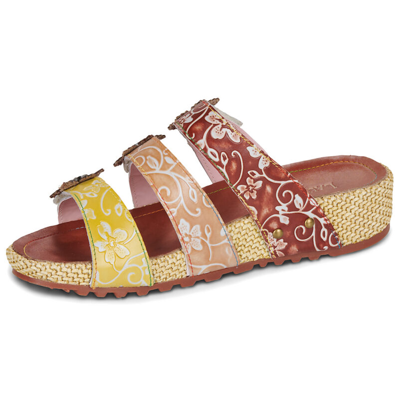Laura Vita BRYCANO 0122 Giallo Ciabatta Donna - 4
