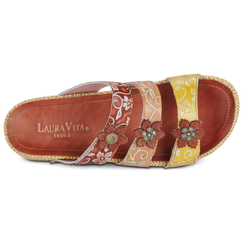 Laura Vita BRYCANO 0122 Giallo Ciabatta Donna - 6