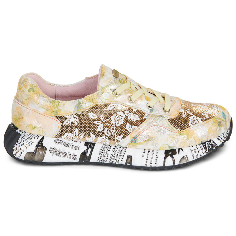 Laura Vita Zapatillas bajas amarillas BURTON para mujer - 2