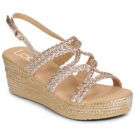 Les Petites Bombes NIZA Oro Sandali con zeppa Donna - 1