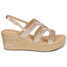 Les Petites Bombes NIZA Oro Sandali con zeppa Donna - 2