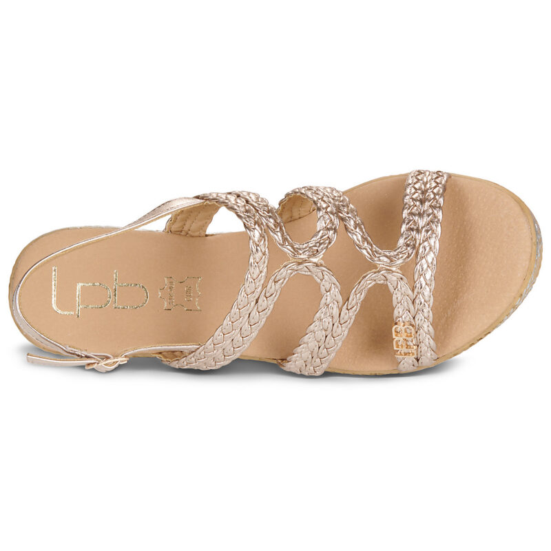 Les Petites Bombes NIZA Oro Sandali con zeppa Donna - 6