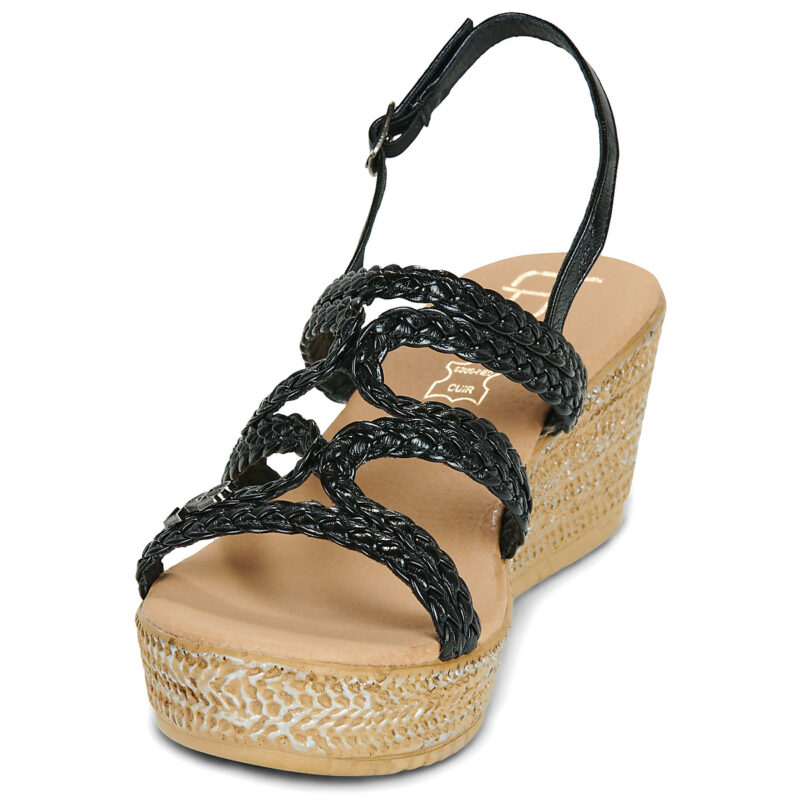 Les Petites Bombes NIZA Nero Sandali Donna - 3