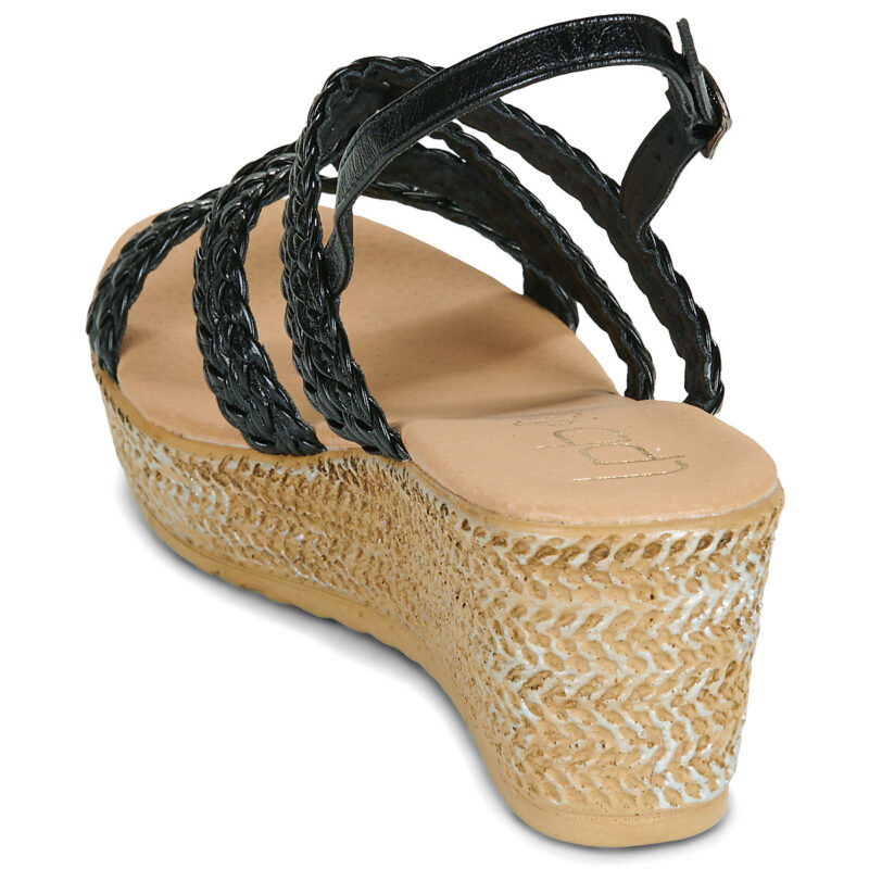 Les Petites Bombes NIZA Nero Sandali Donna - 5