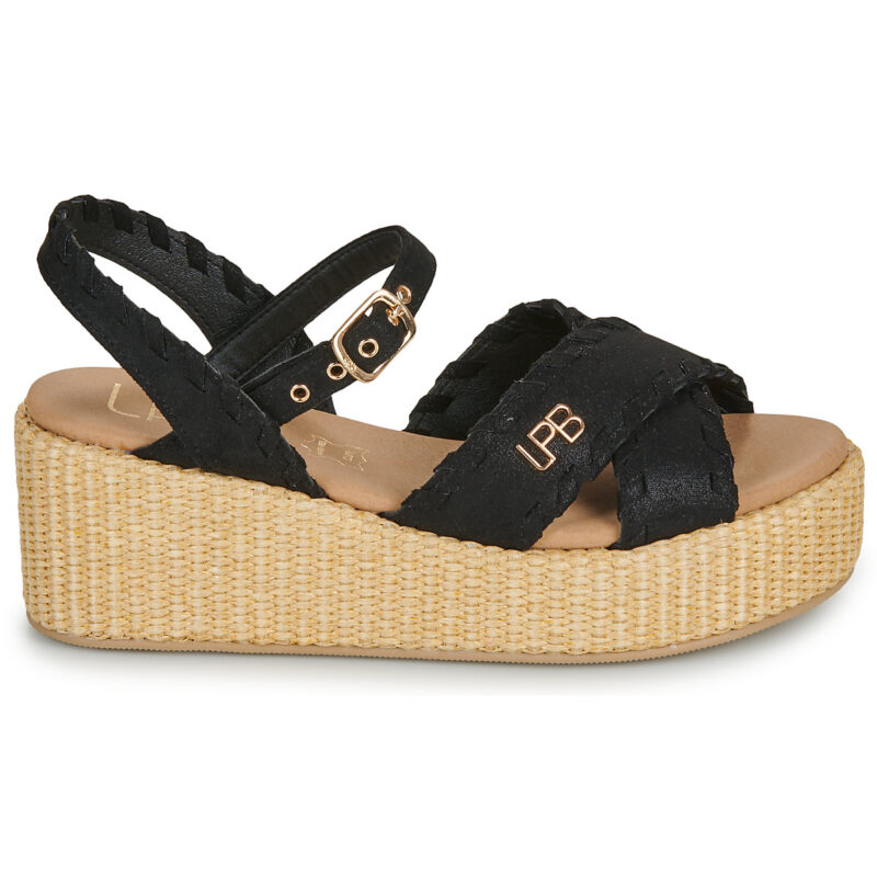 Les Petites Bombes NIAMA Nero Sandali con zeppa Donna - 2