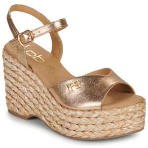 Les Petites Bombes  NADIRA  Oro -  Sandali con zeppa  Donna