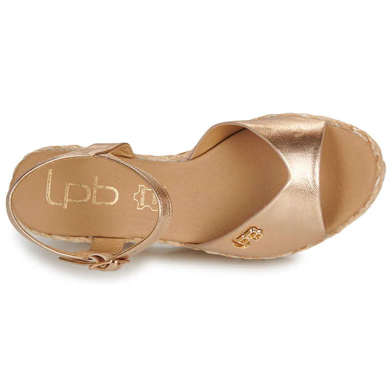 Les Petites Bombes NADIRA Oro Sandali con zeppa Donna - 6