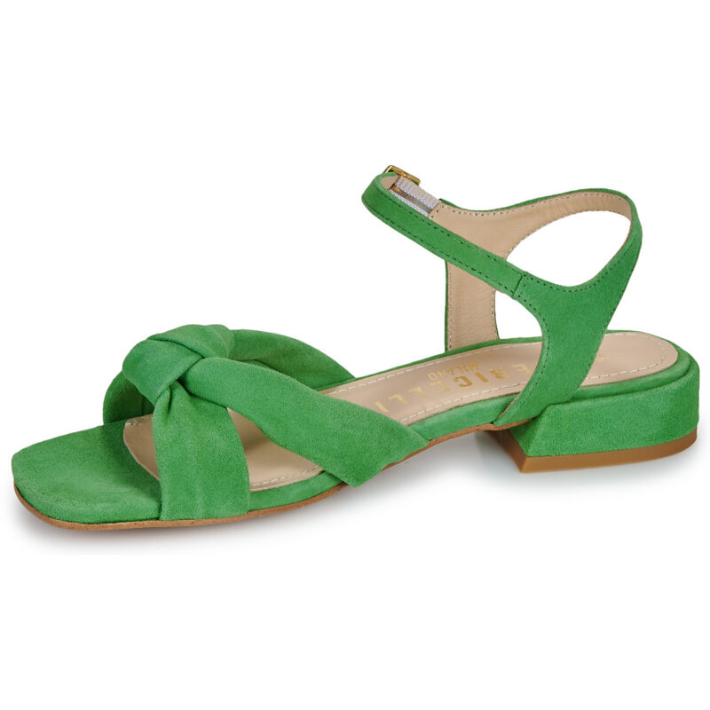 Fericelli FELICIE Green Flat Sandals Women - 4