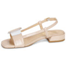Fericelli Sandales plates beiges PANILA pour femmes - 4