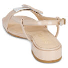 Fericelli Sandales plates beiges PANILA pour femmes - 5