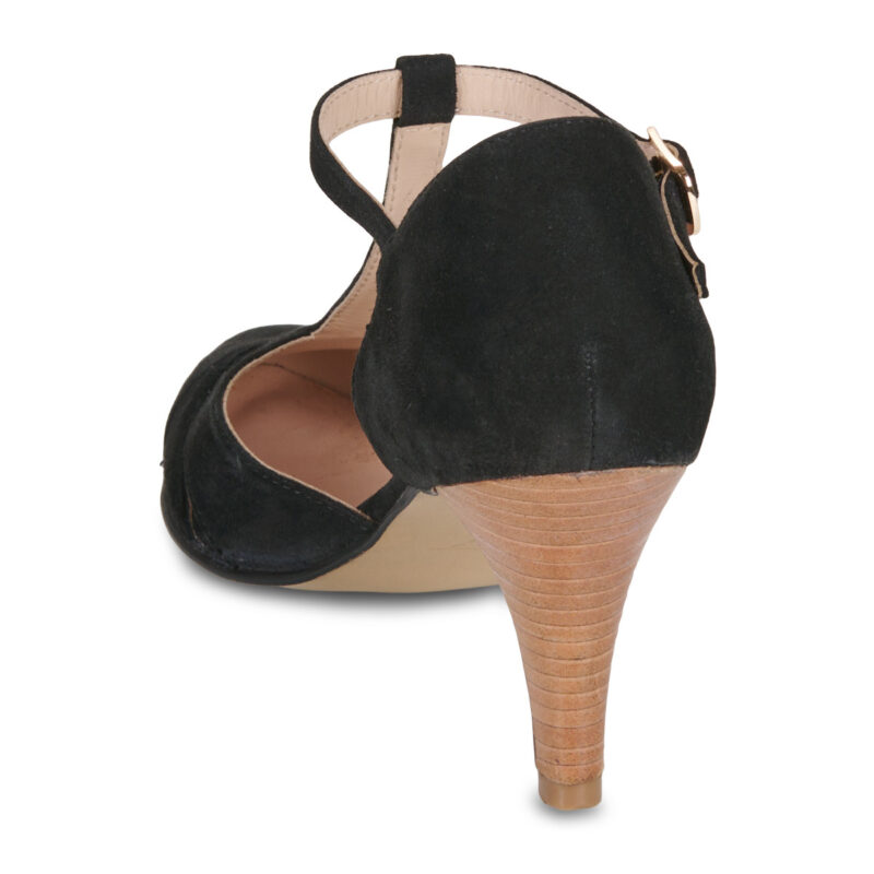 Betty London Zapatos de tac&oacute;n negros para mujer MASETTE - 5