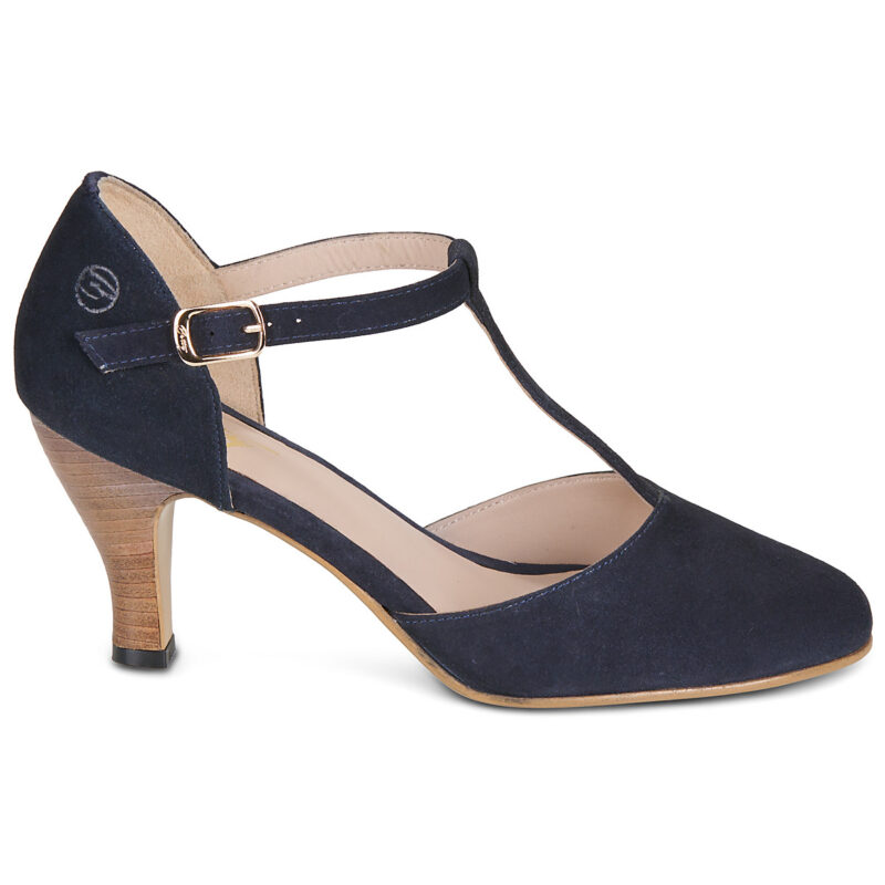 Betty London ESTELLE Zapatos de tac&oacute;n azules para mujer - 2