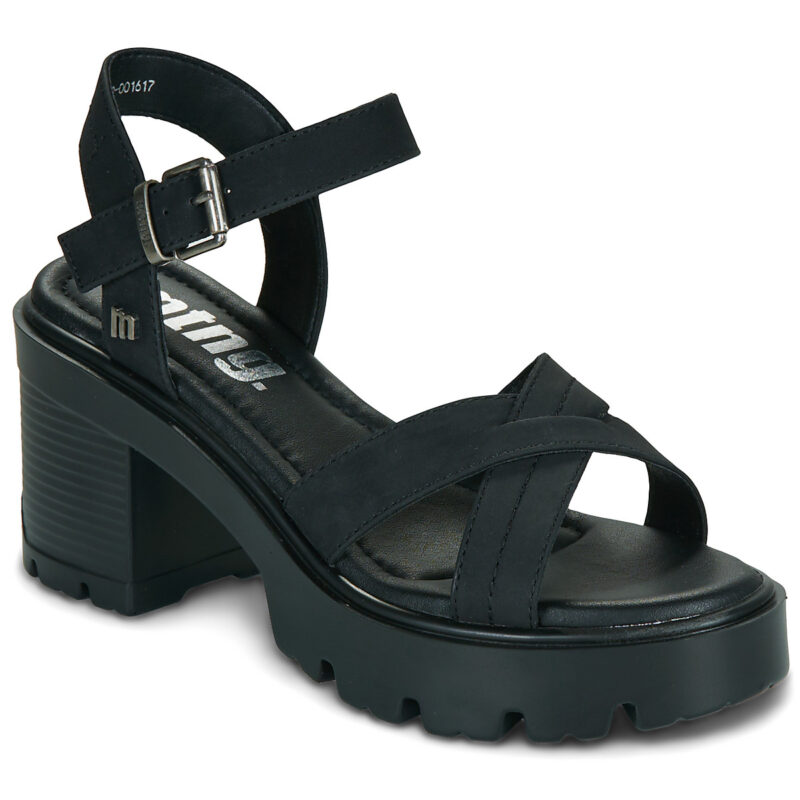MTNG EMELINE Black Heeled Sandals Women - 1