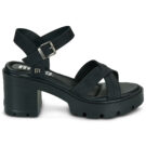 MTNG EMELINE Black Heeled Sandals Women - 2