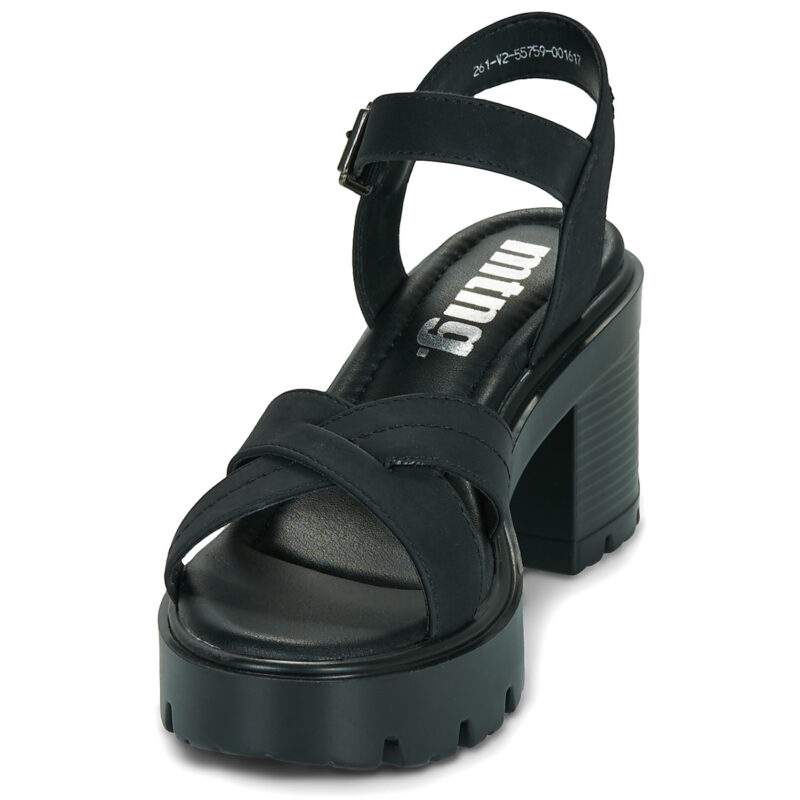 MTNG EMELINE Black Heeled Sandals Women - 3