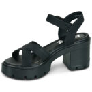 MTNG EMELINE Black Heeled Sandals Women - 4