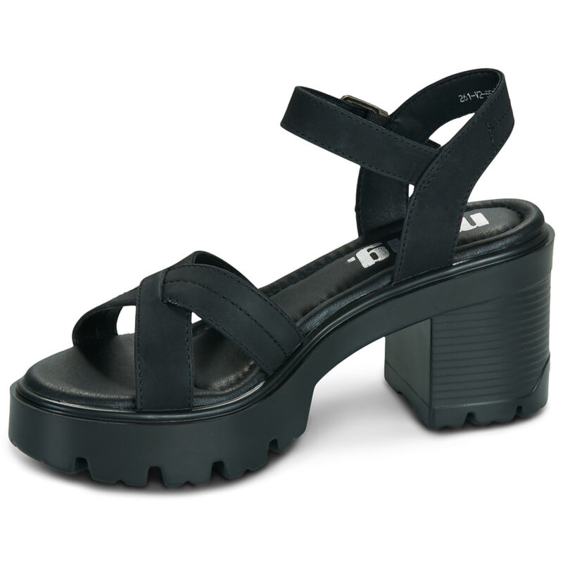 MTNG EMELINE Black Heeled Sandals Women - 4