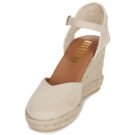 MTNG Sandalias de cu&ntilde;a beige LOUISA para mujer - 3