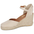 MTNG Sandalias de cu&ntilde;a beige LOUISA para mujer - 4