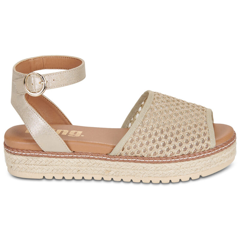 MTNG AMELIE Beige Flat Sandals Women - 2