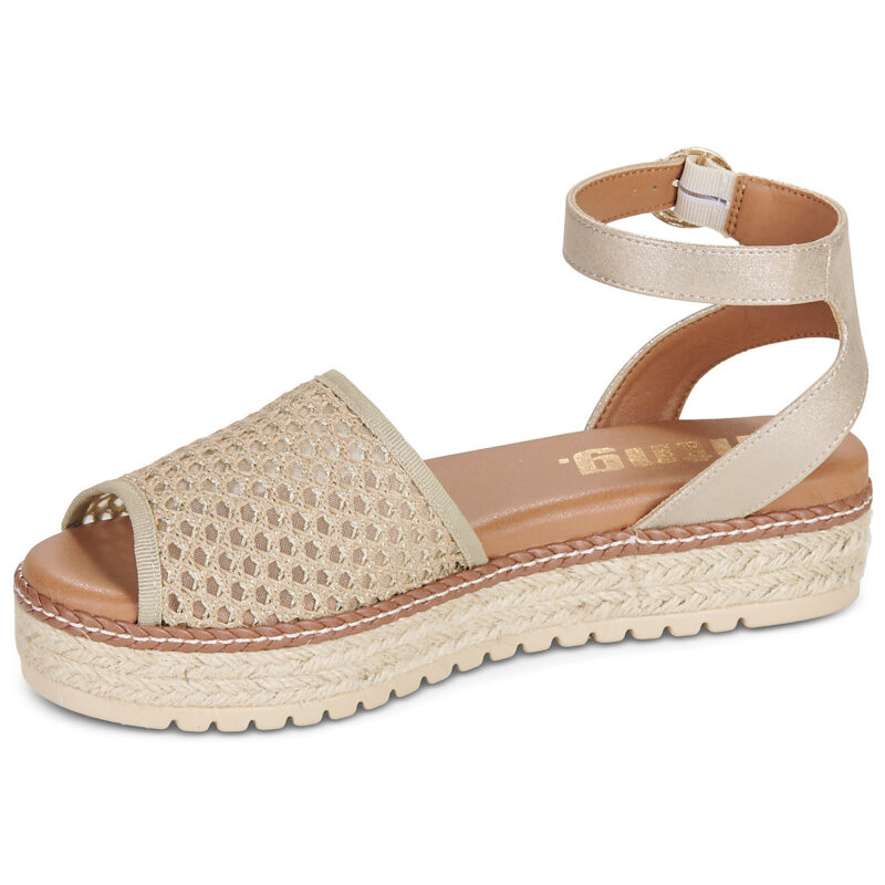 MTNG AMELIE Beige Flat Sandals Women - 4