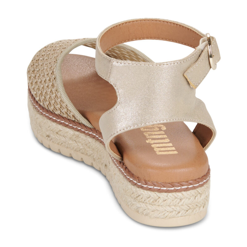 MTNG AMELIE Beige Flat Sandals Women - 5