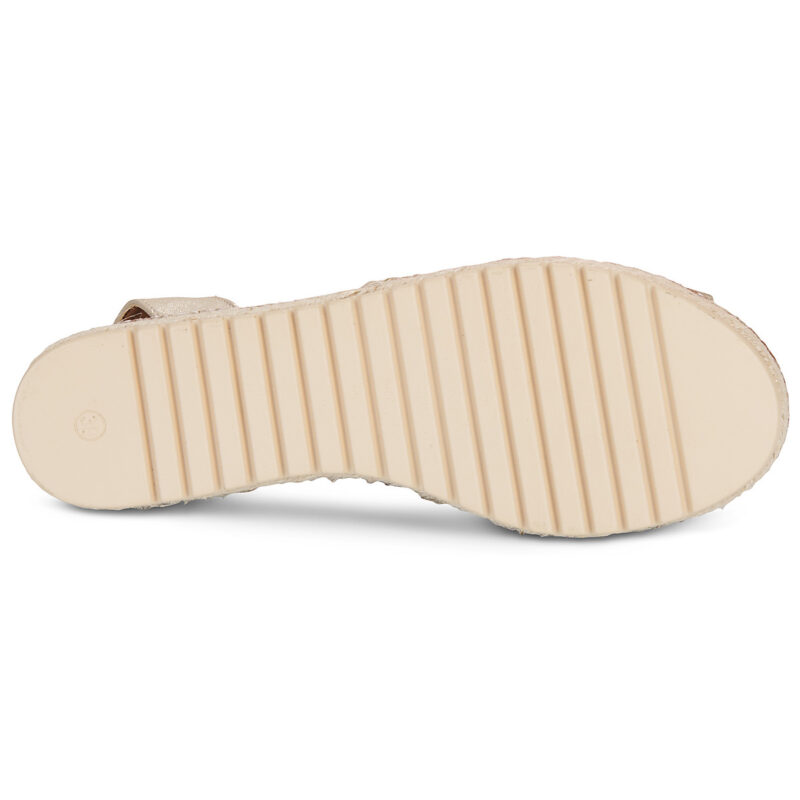MTNG AMELIE Beige Flat Sandals Women - 7
