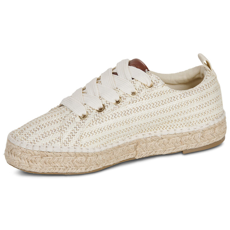MTNG Zapatillas bajas beige MAREA para mujer - Talla 4