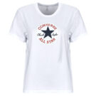 T-shirt Converse CHUCK PATCH STANDARD FIT TEE Bianco T-shirt maniche corte Donna - 1