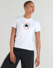 T-shirt Converse CHUCK PATCH STANDARD FIT TEE Bianco T-shirt maniche corte Donna - 2