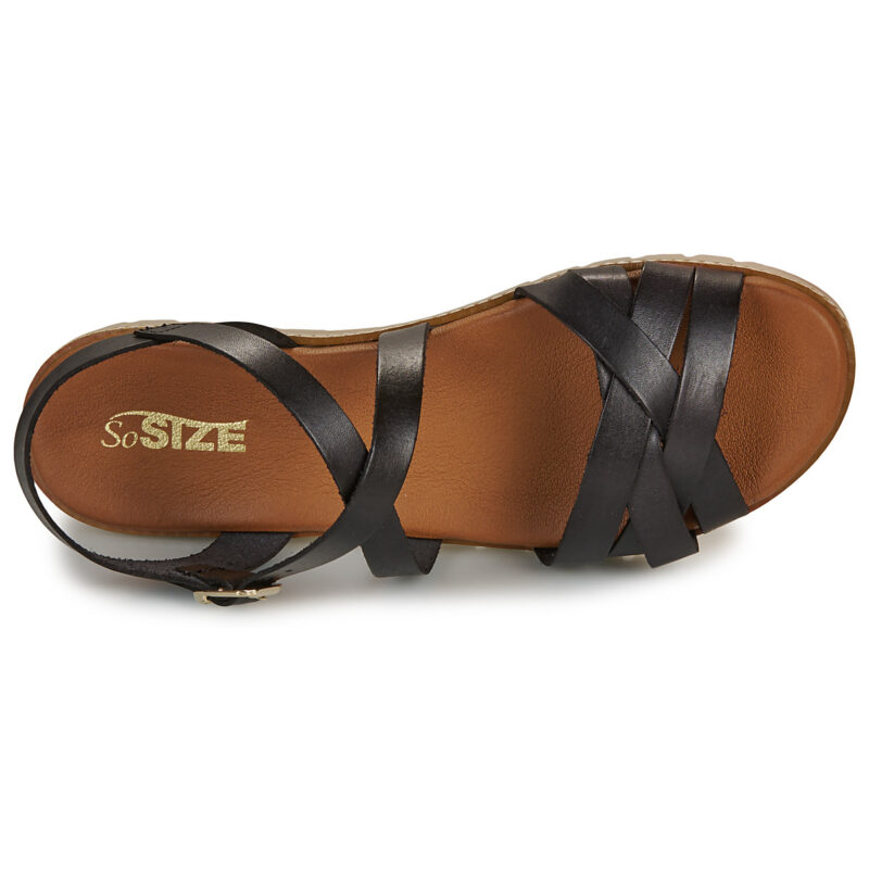 So Size MARGOT Nero Sandali bassi Donna - 6