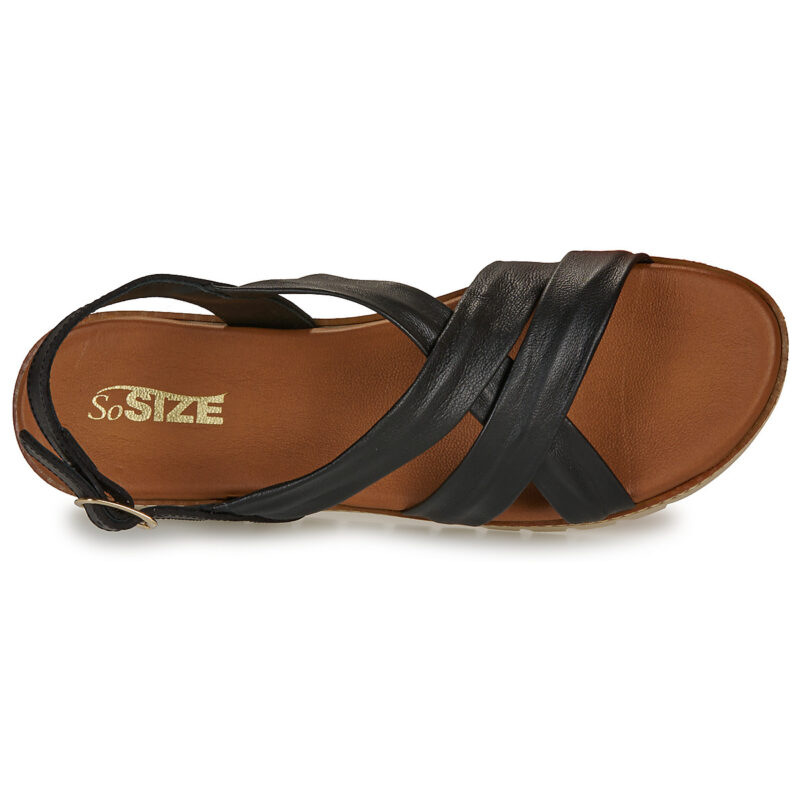 So Size MARYSSA Nero Sandali bassi Donna - 6