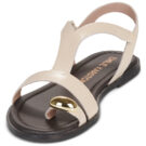 Karston LYNDA Beige Sandali bassi Donna - 3