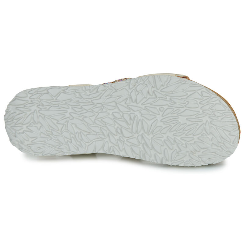 Think KOAK Beige Sandali con zeppa Donna - 7
