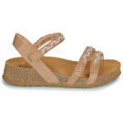 Think KOAK Beige Sandali con zeppa Donna - 2