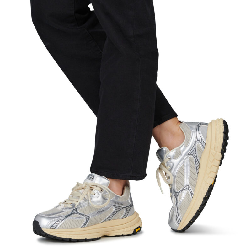 The Mercer Brand The Re-Run Vibram Argento Sneakers basse Donna - 8